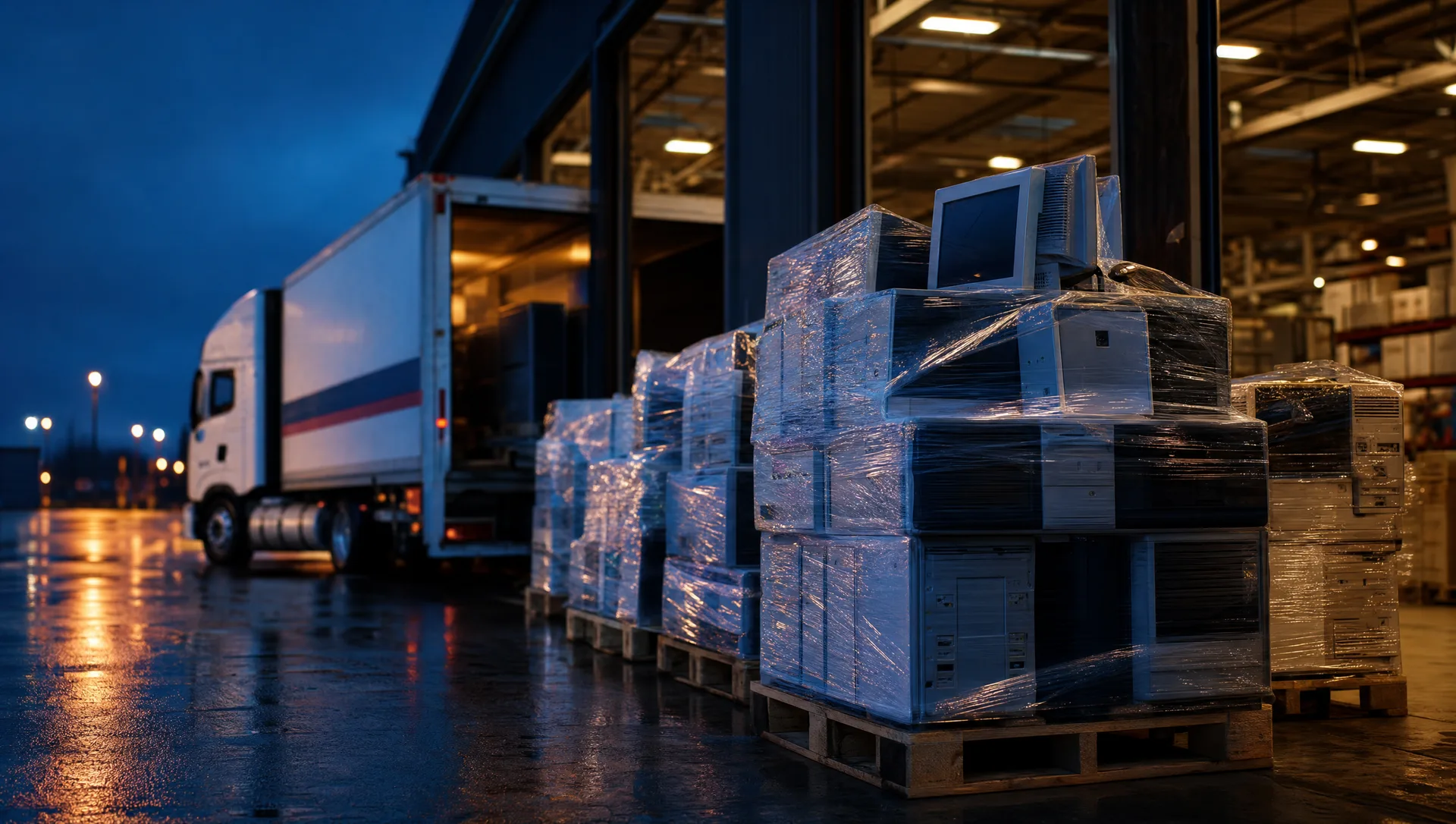 Electronics disposal with a chain of custody.